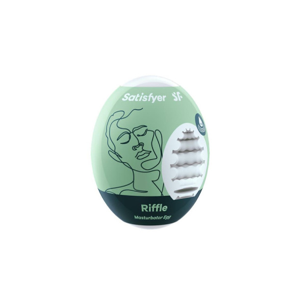 Oeuf masturbateur flexible Riffle Satisfyer 